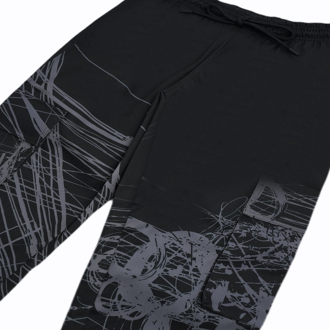 Cable Collage Cargo Pants