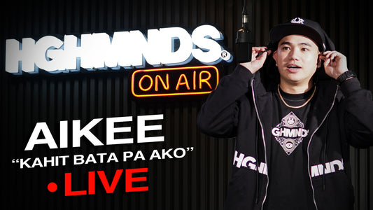 Aikee | Kahit Bata Pa Ako (HGHMNDS On Air Live)