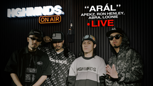 Loonie feat. Apekz, Ron Henley, and Abra | ARÁL (HGHMNDS On Air Live)
