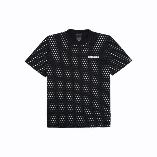 Dotted Luck Black Tee