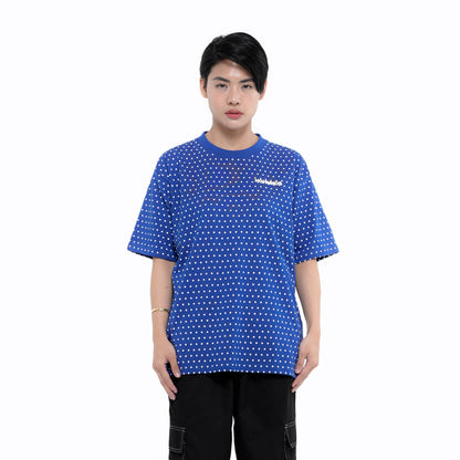 Dotted Luck Blue Tee