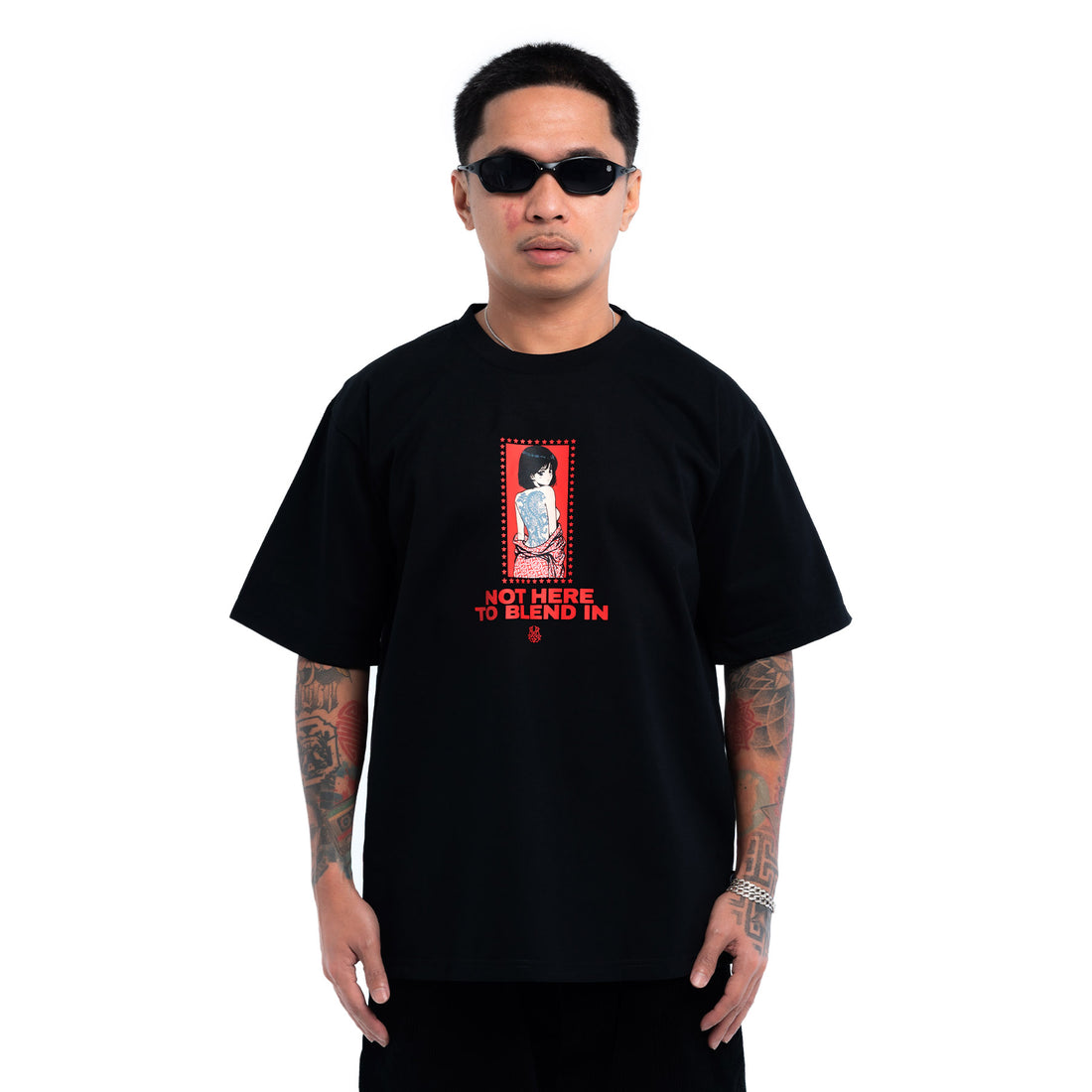 Backpiece Black Tee