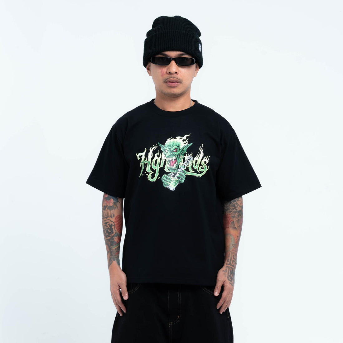 Green Beast Tee (Black)