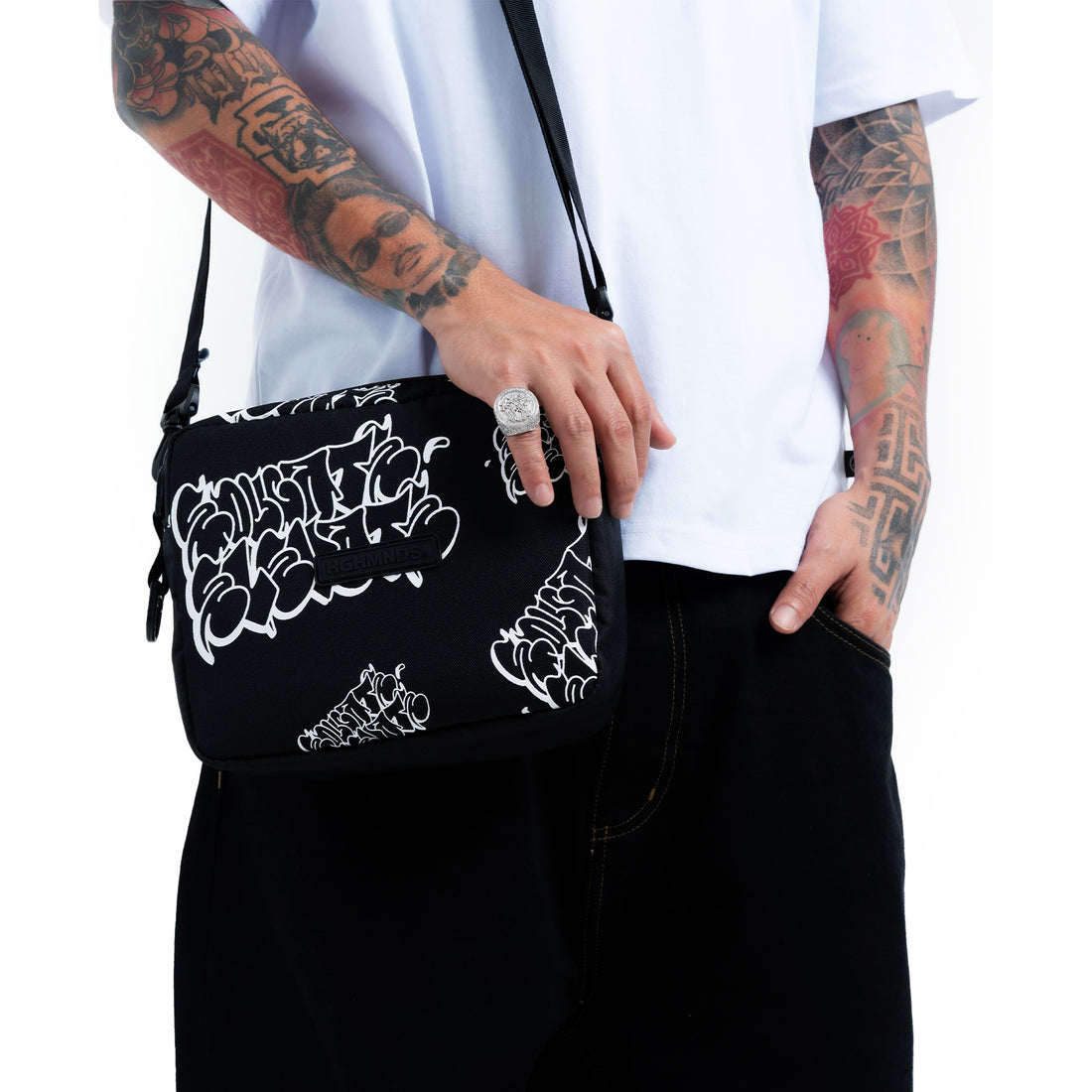 Scrawl Shoulder Bag