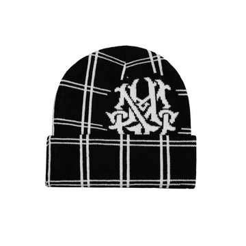 Plaid Piper Beanie