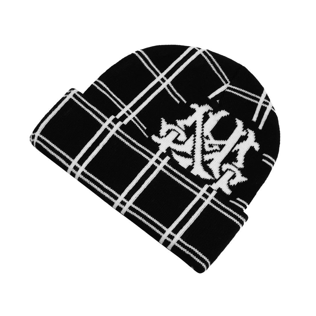 Plaid Piper Beanie