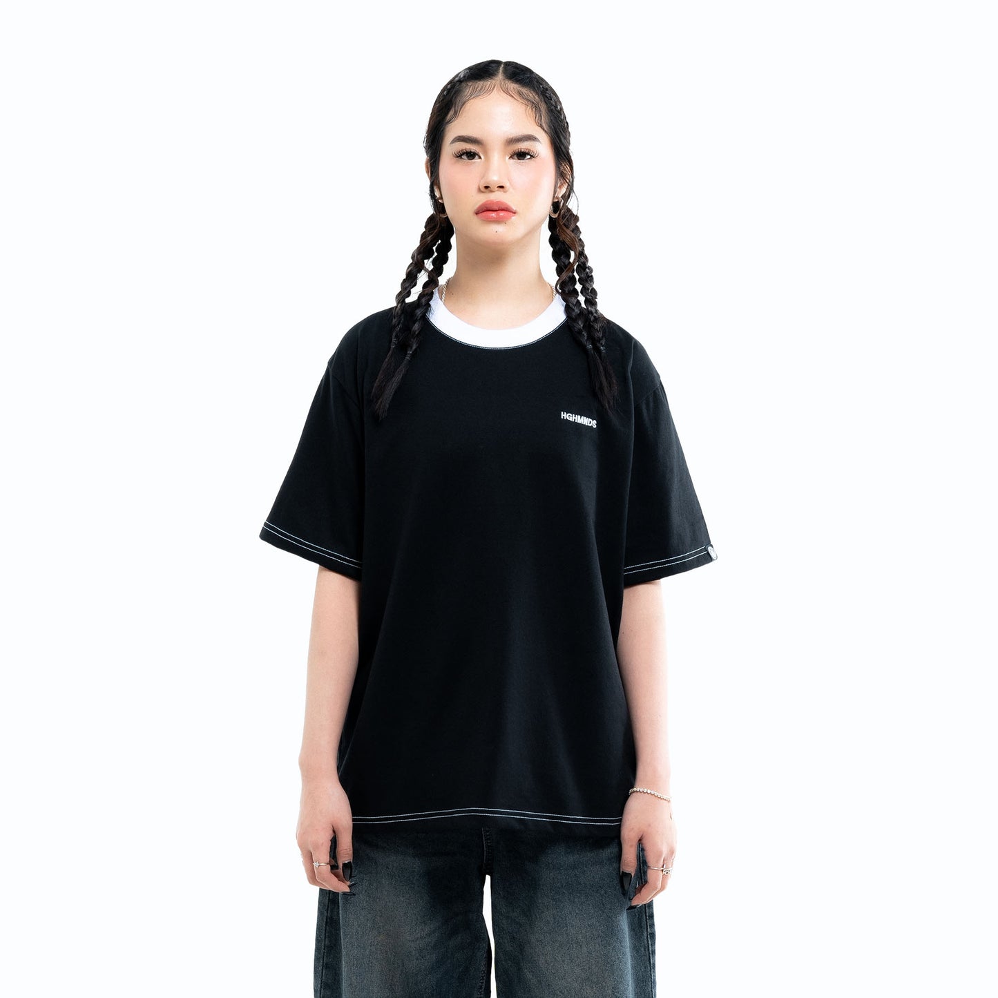 Classic Box Shirt Black Tee