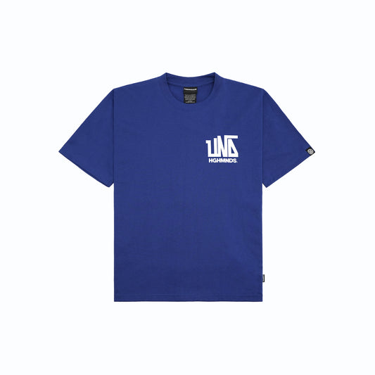 HM X UND -  Foundation Tee Blue