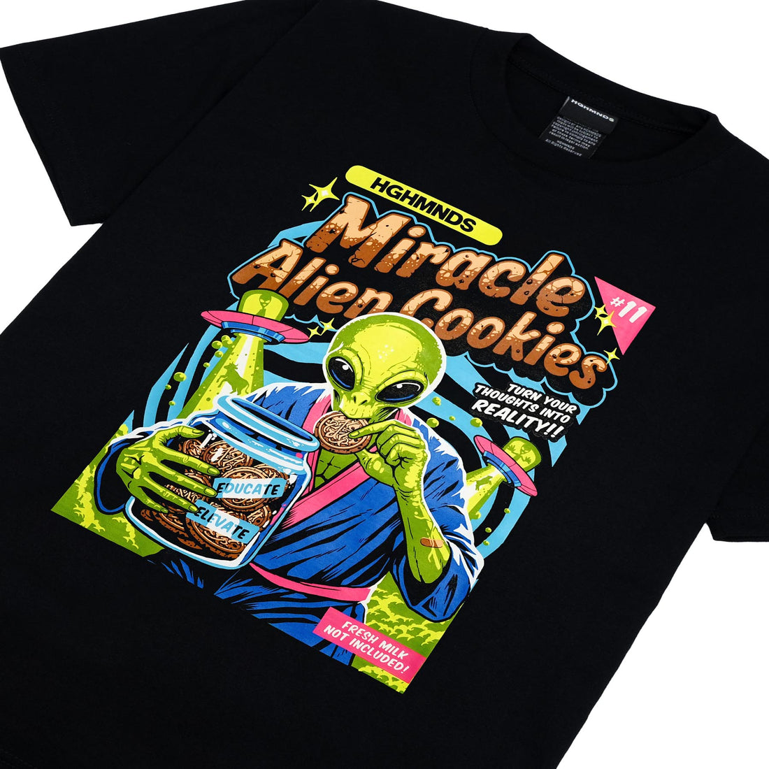 Miracle Snacks Tee (Black)