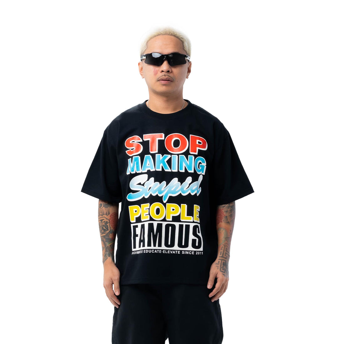 Public Notice Black Tee