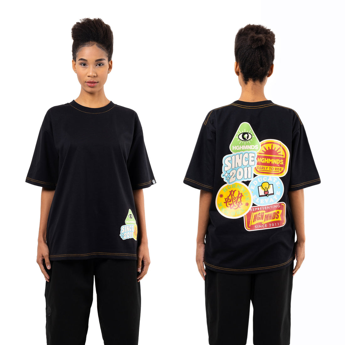 Sticker Crazy Tee
