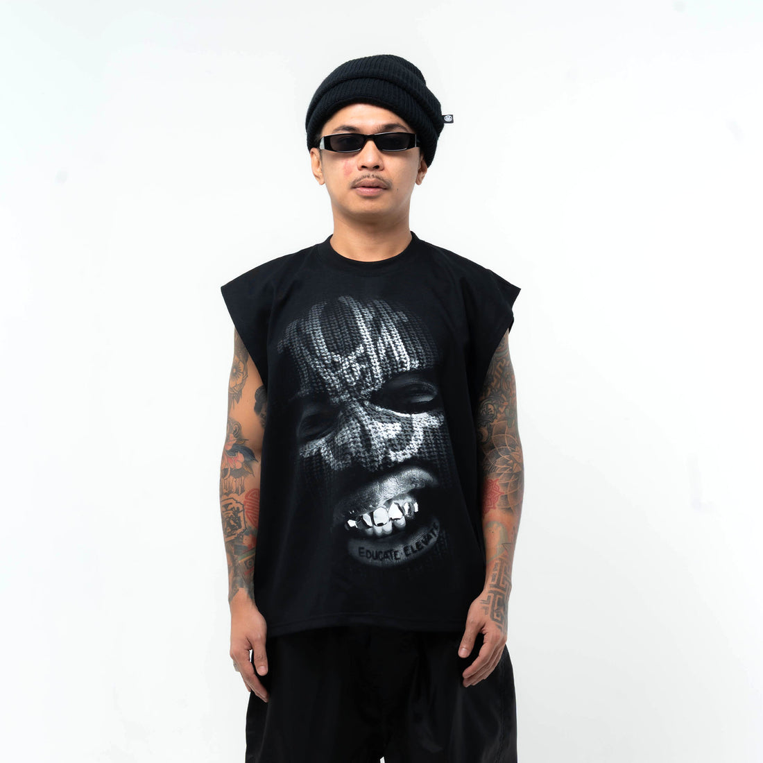 Masked Grit Tee