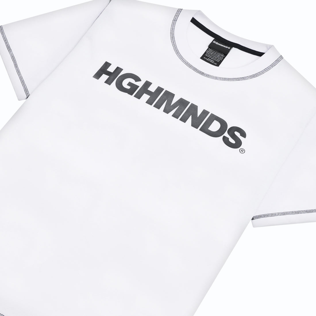 Chest Piece Logo White Tee