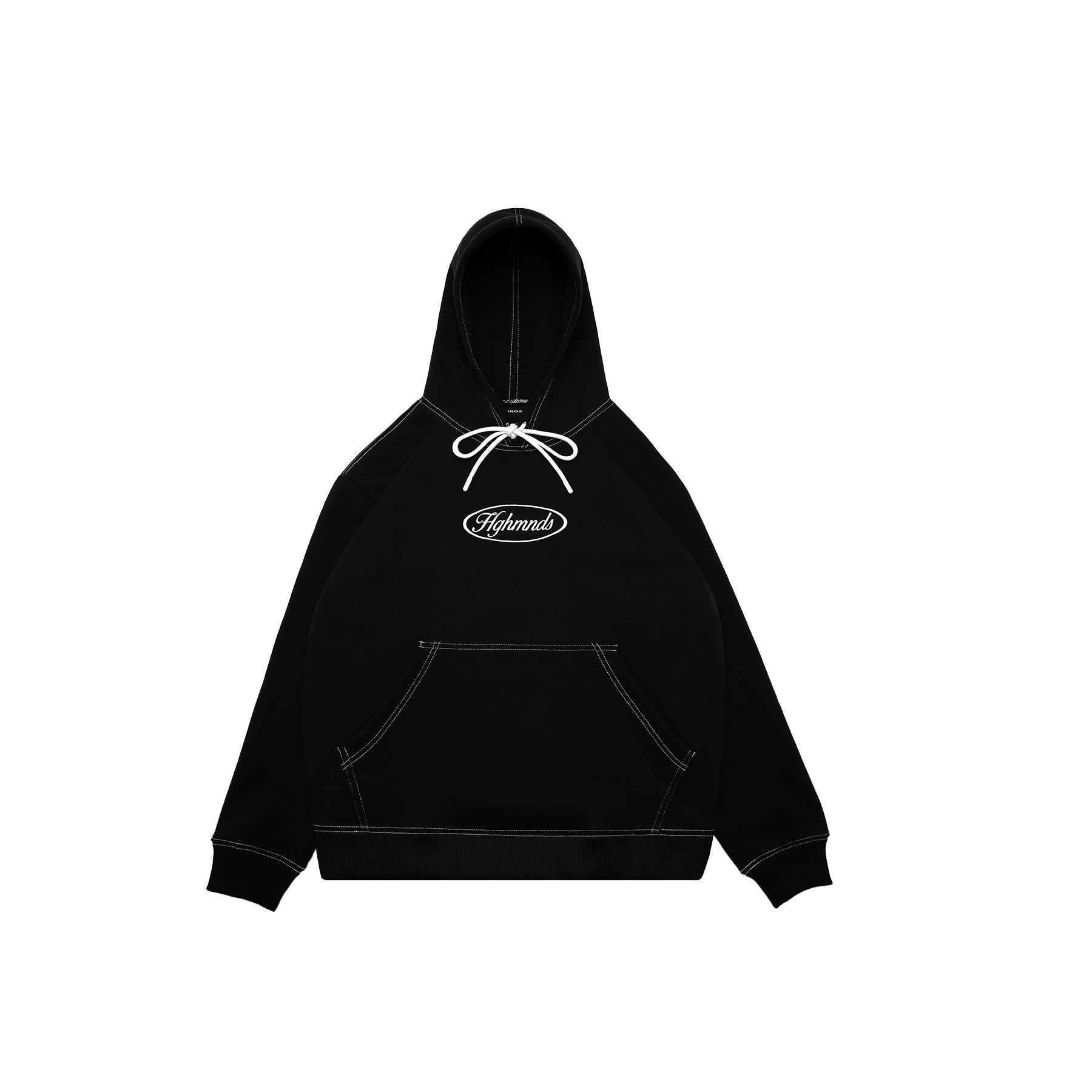 Manuscript Black Hoodie