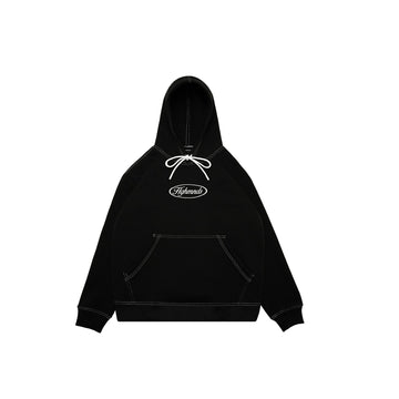 Manuscript Black Hoodie