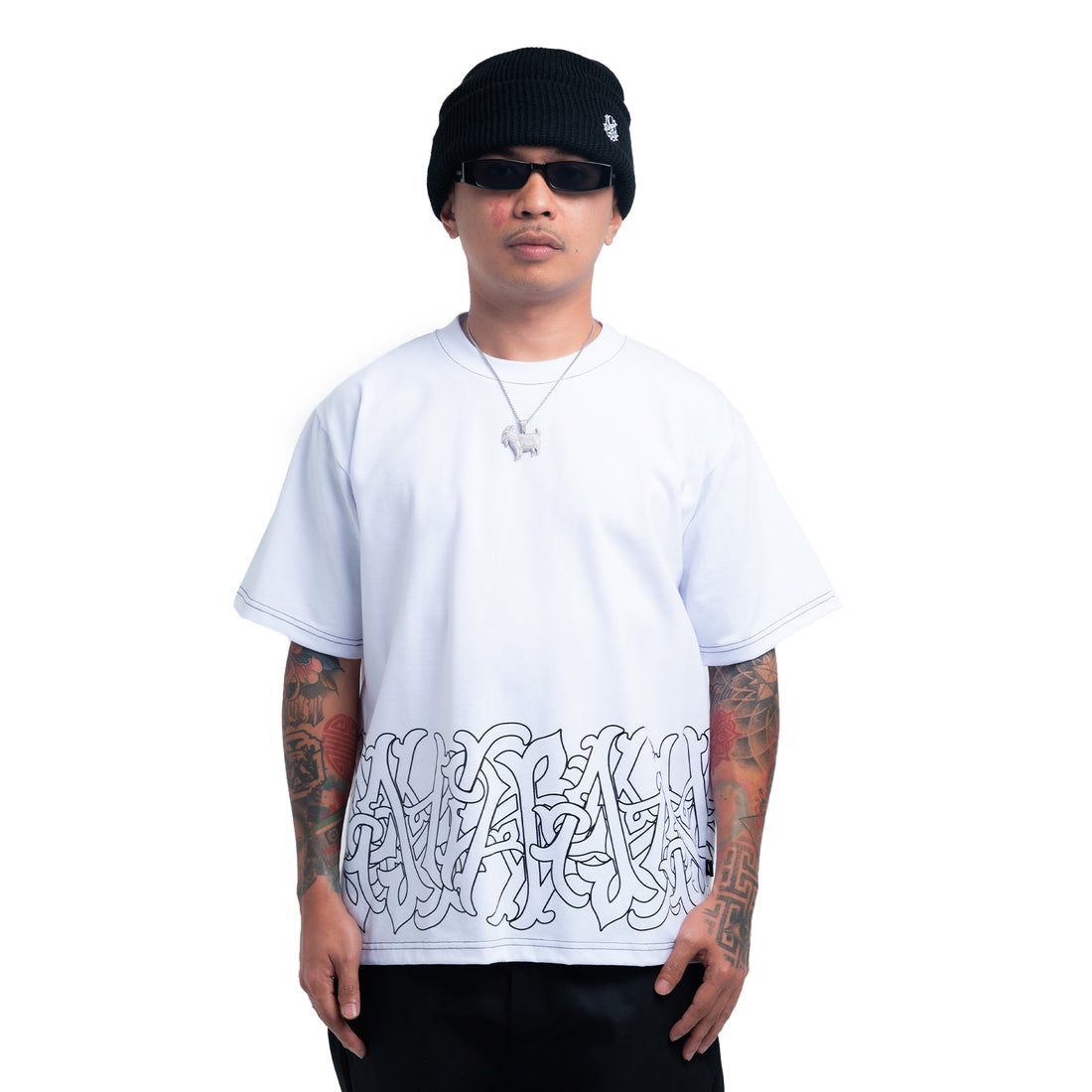 Gated (White) Tee