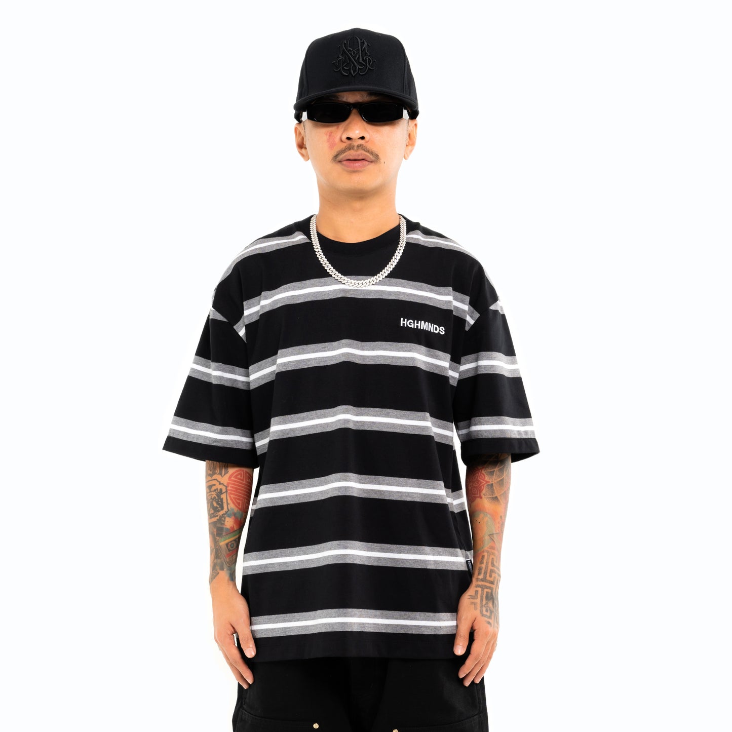 Melanite Striped Tee