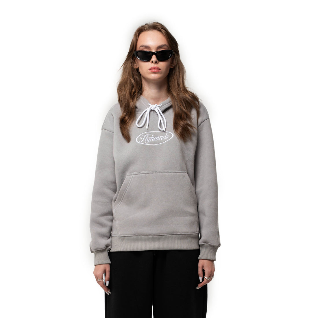 Manuscript Gray Hoodie