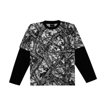 Forest View Layered Longsleeves (White)