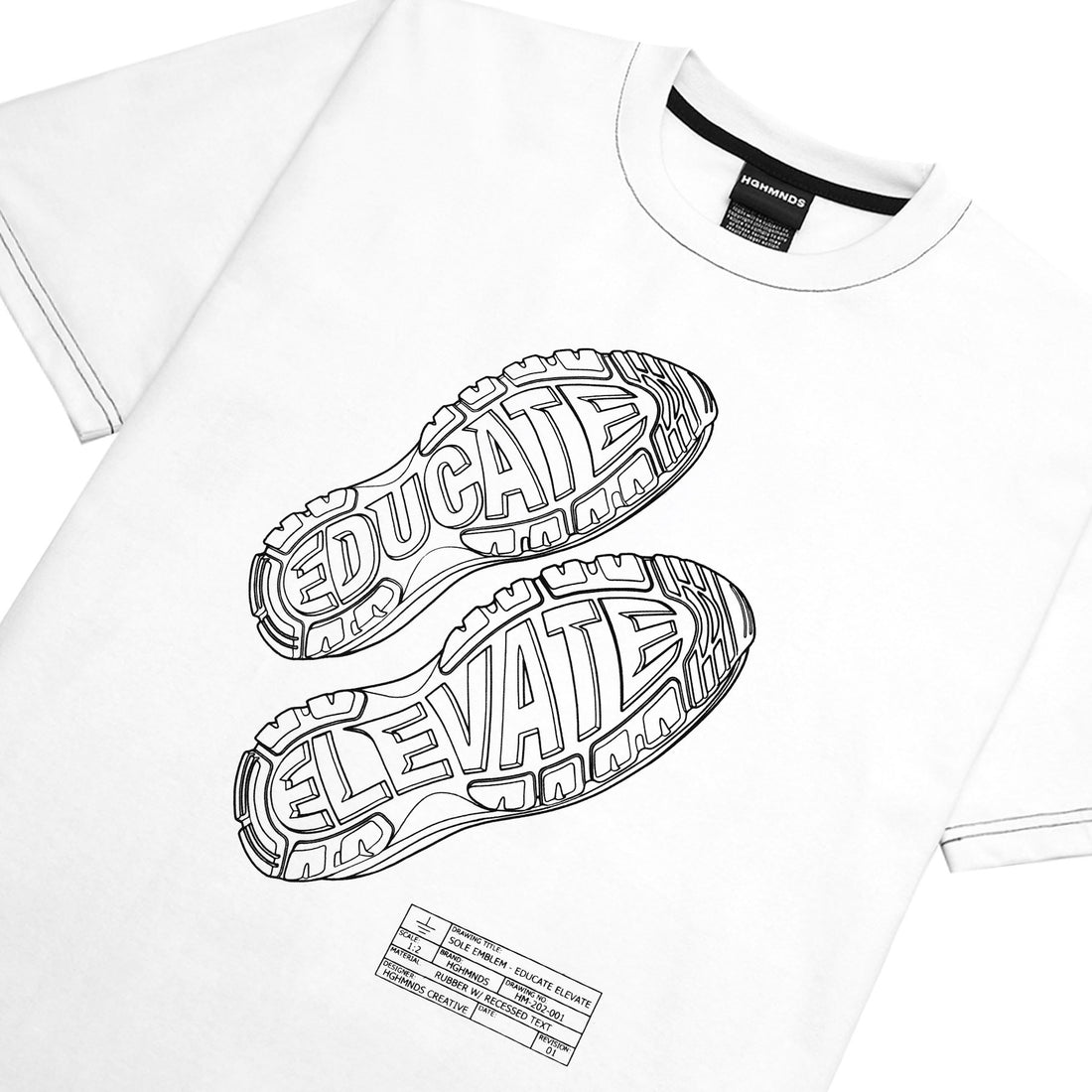 Traction (White) Tee