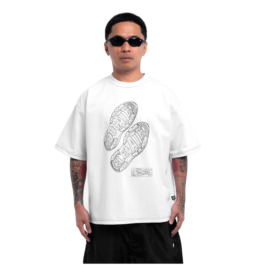 Traction (White) Tee