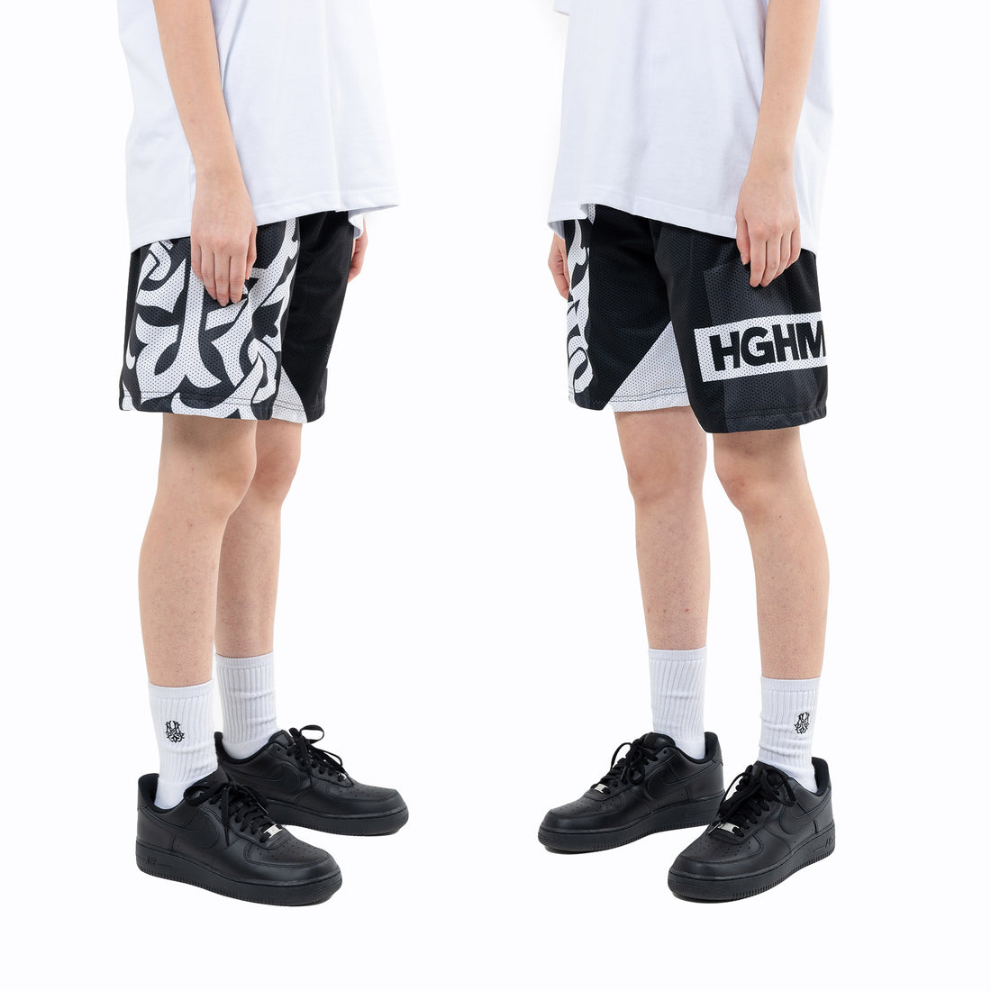 Angular Concrete Shorts