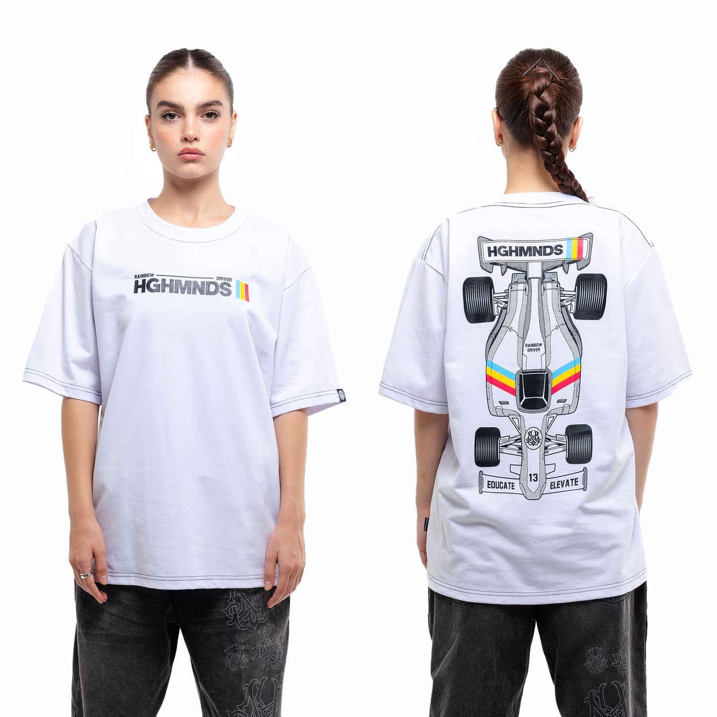 Rainbow Drive Tee