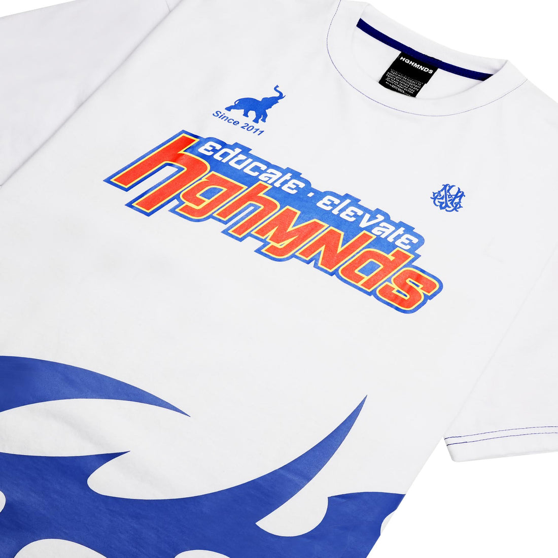 Blueblades Tee (White)