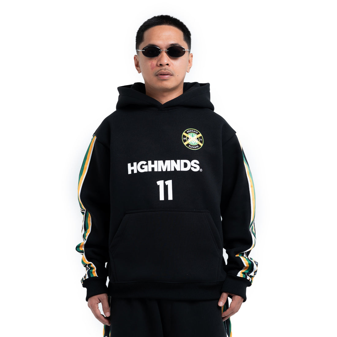 Cross Colored Hoodie