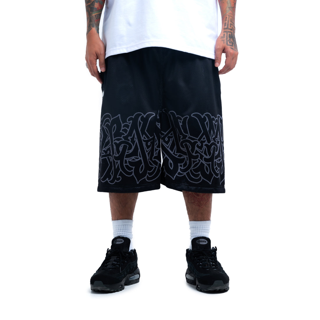 Gated (Black) Shorts