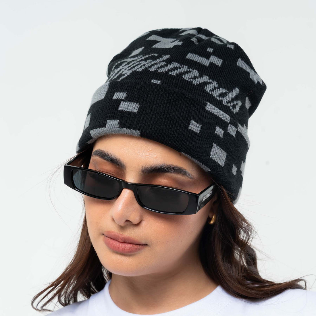 Digital Rain Beanie
