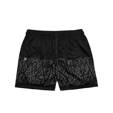 Gated (Black) Shorts