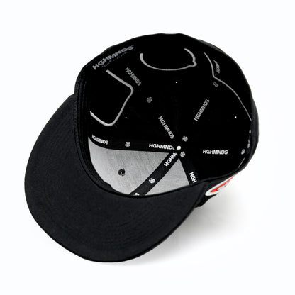 Patchwork Fitted Cap