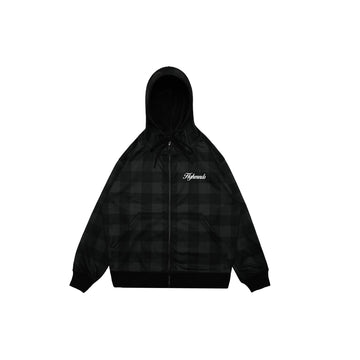 Muted Plaid Hoodie