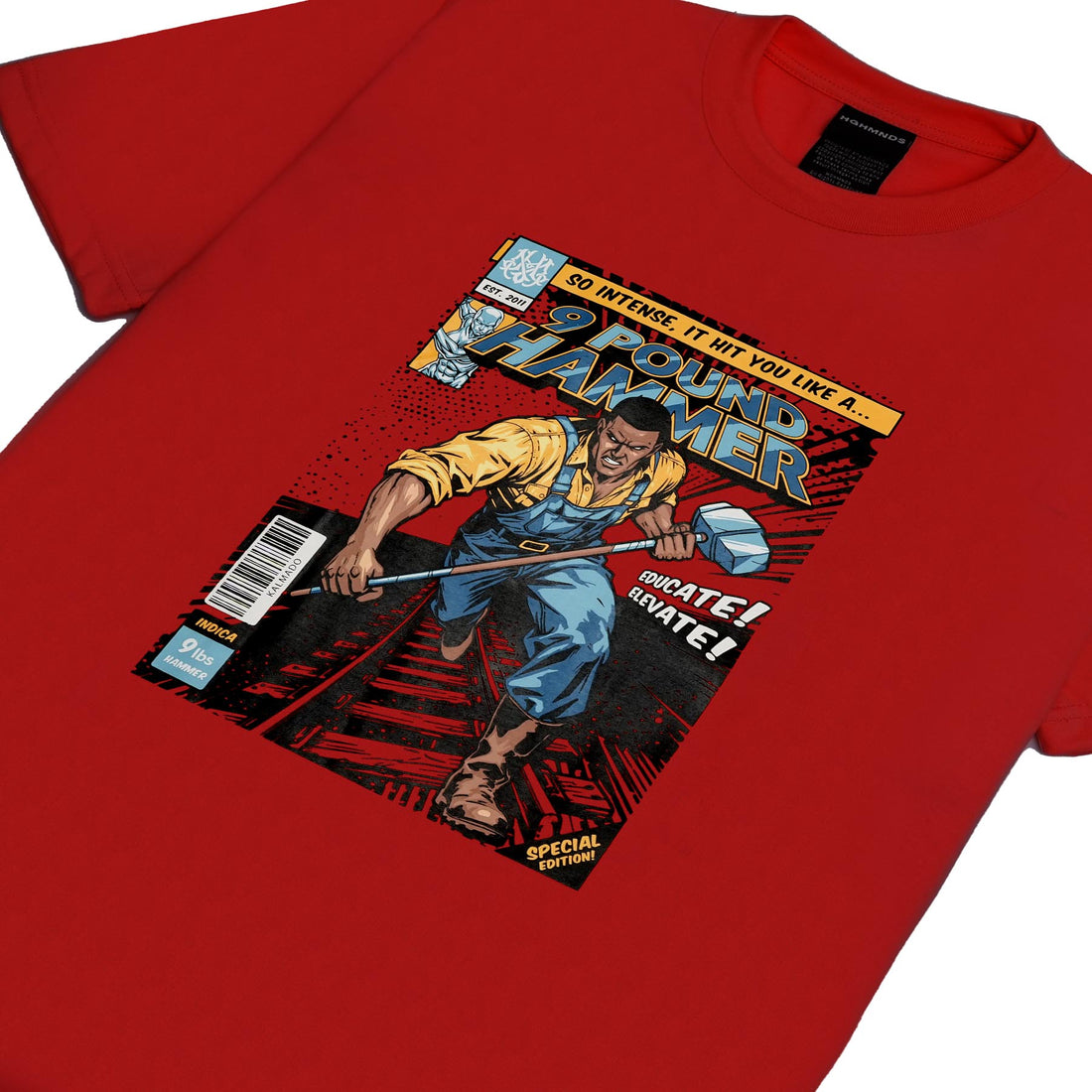 Hammer Smash Tee (Red)