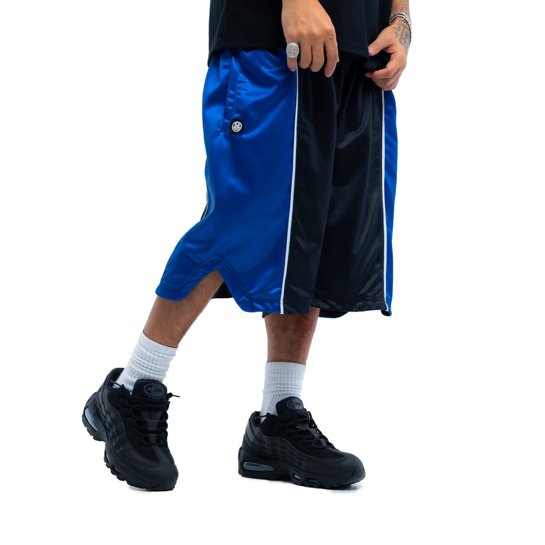 Side Strike Shorts (Blue)