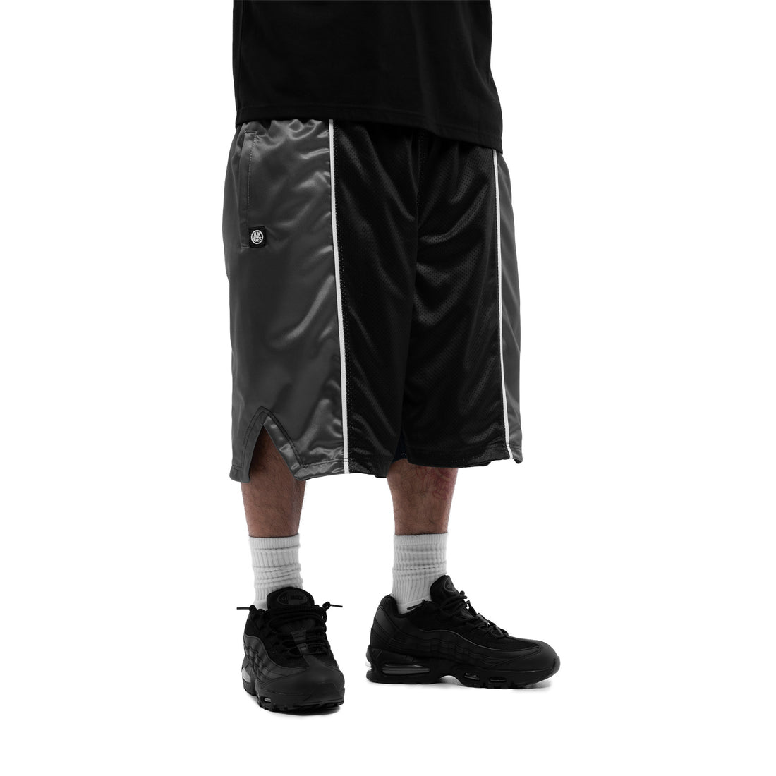 Side Strike Shorts (Gray)