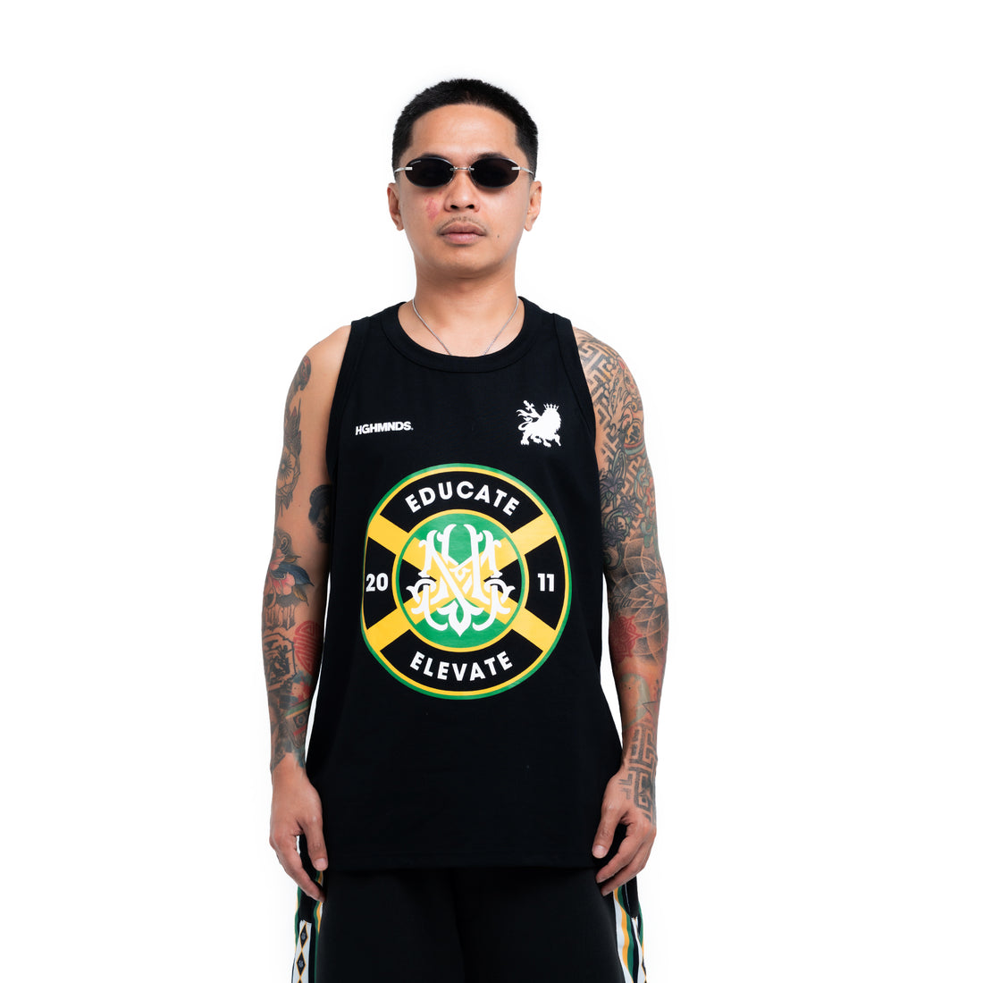 Cross Colored Tanktop