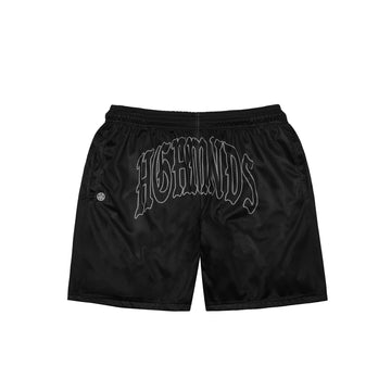 Arc Letter Black Shorts