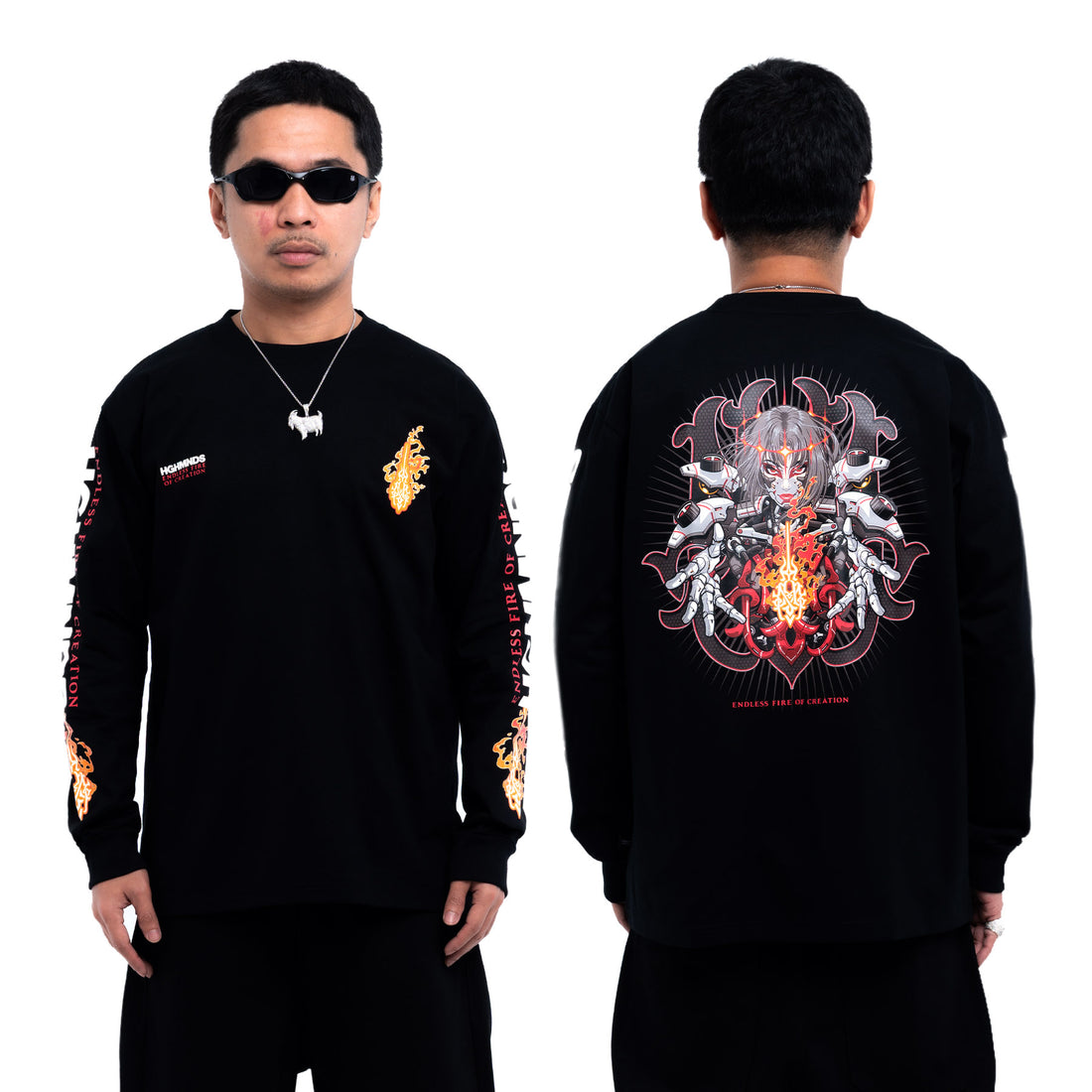 Royal Flame Longsleeves