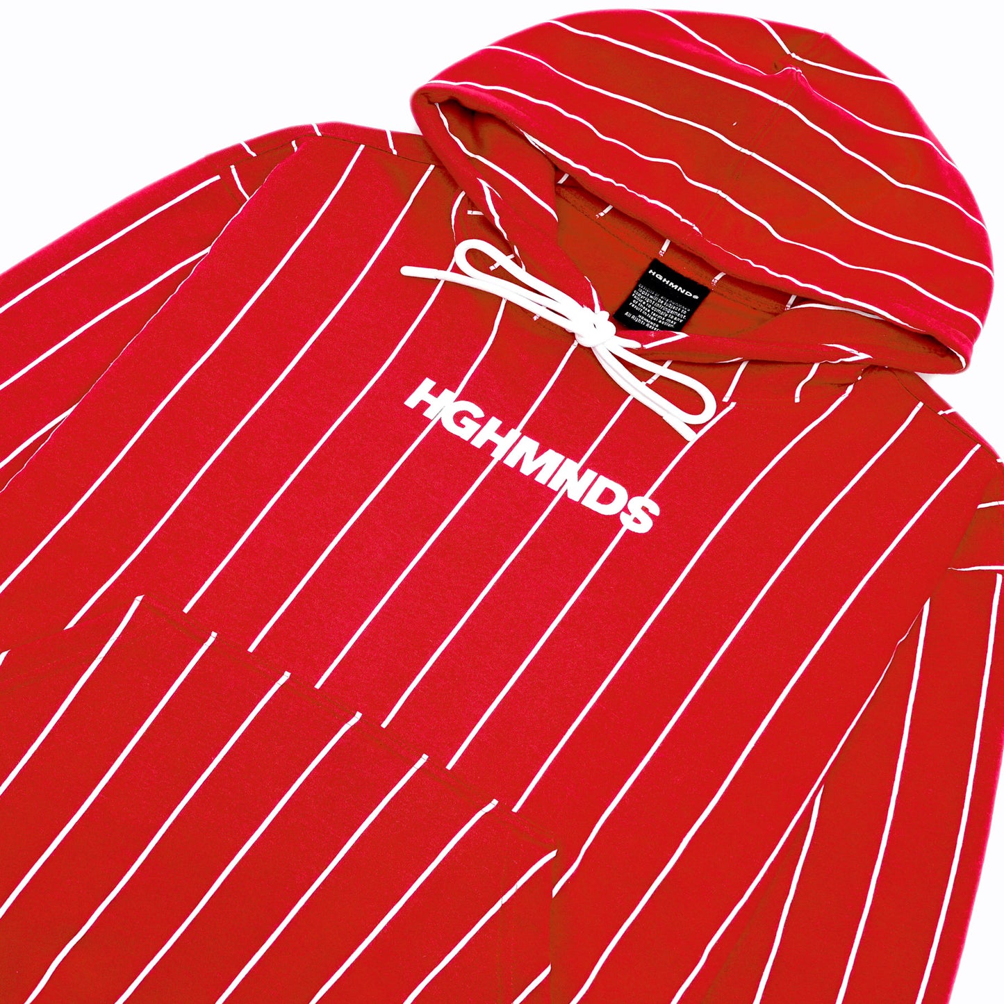Candy Cane Red Hoodie Jacket
