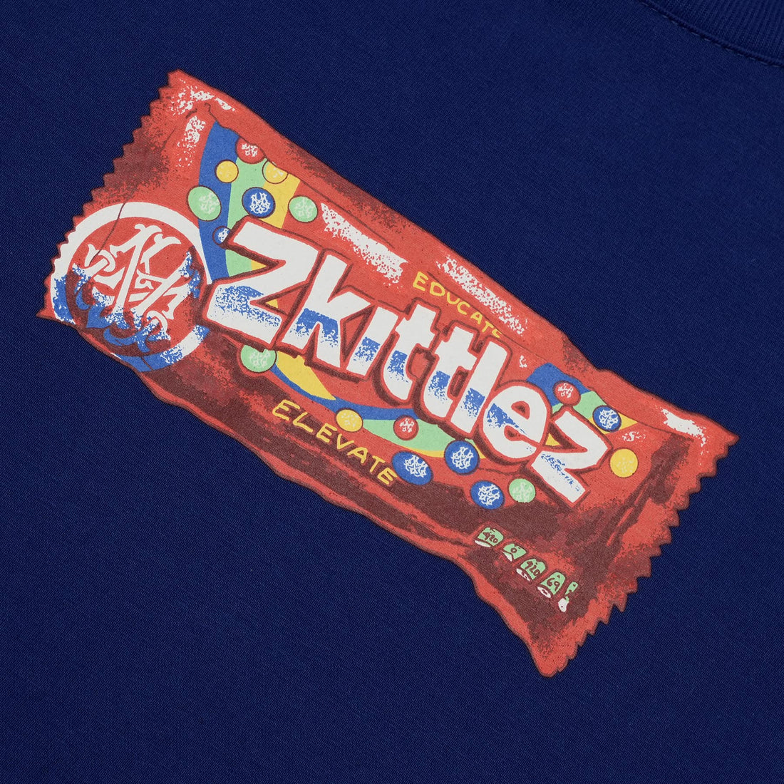 Rainbow Chew Tee (Blue)