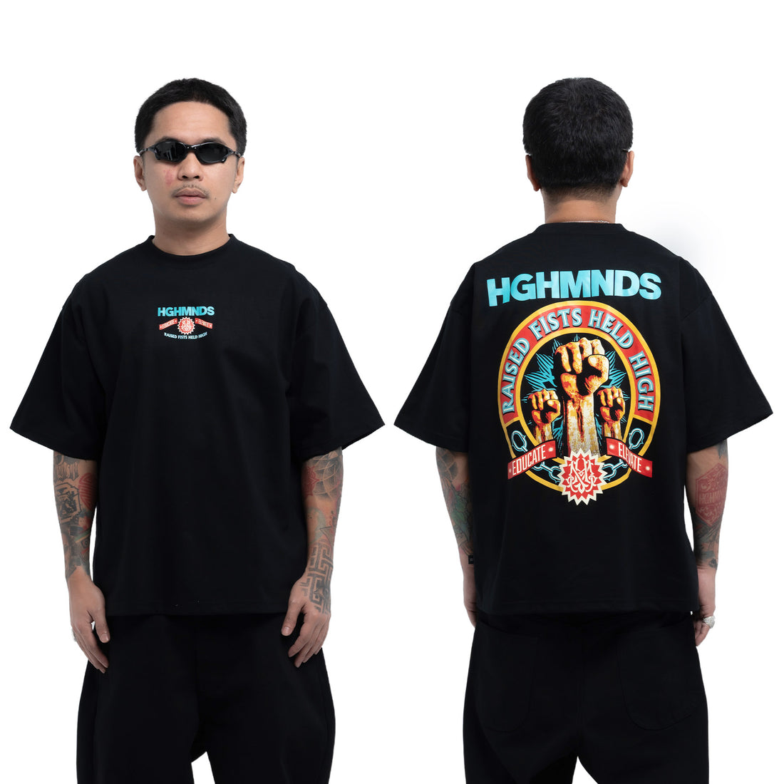 Fist Up Box Tee