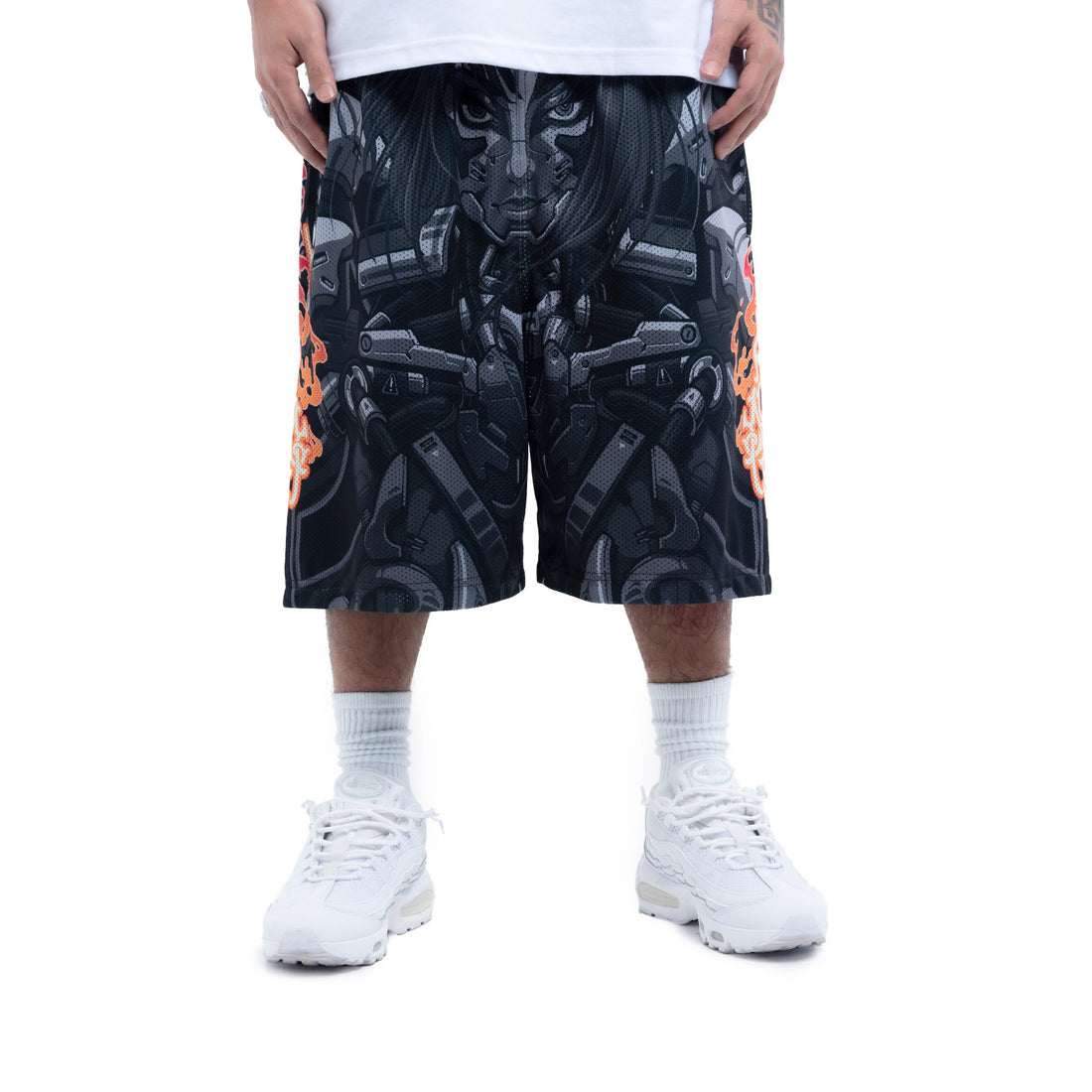 Royal Flame Shorts