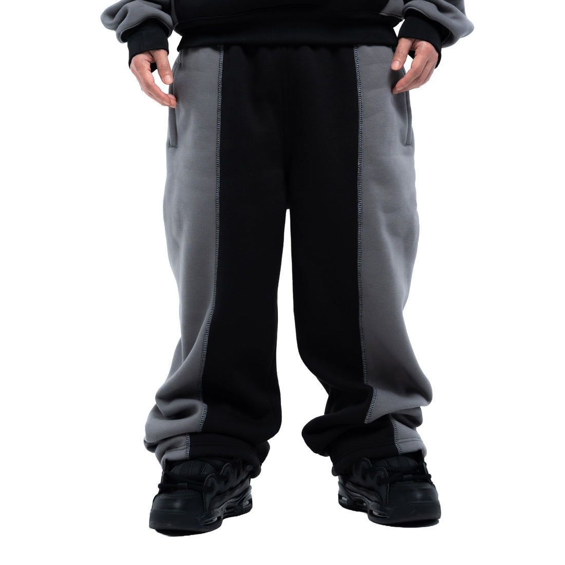 Metal Stripe Pants